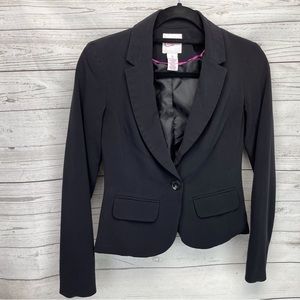 🍁 Candies Stretch Blazer Career Jacket Coat sz S